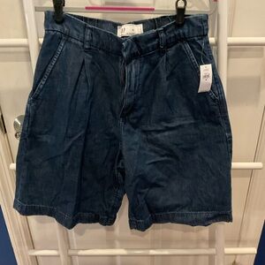 GAP Dark Blue Jean Shorts NWT 562